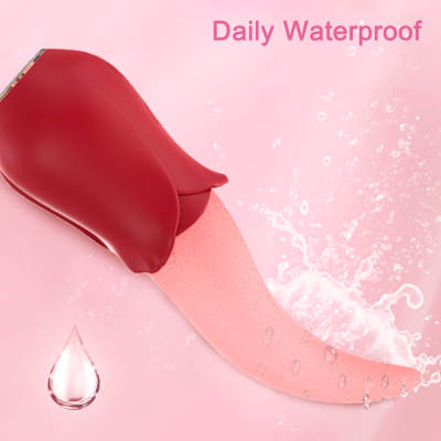 Realistic Licking Tongue Rose Vibrators for Women Shop kitchen home