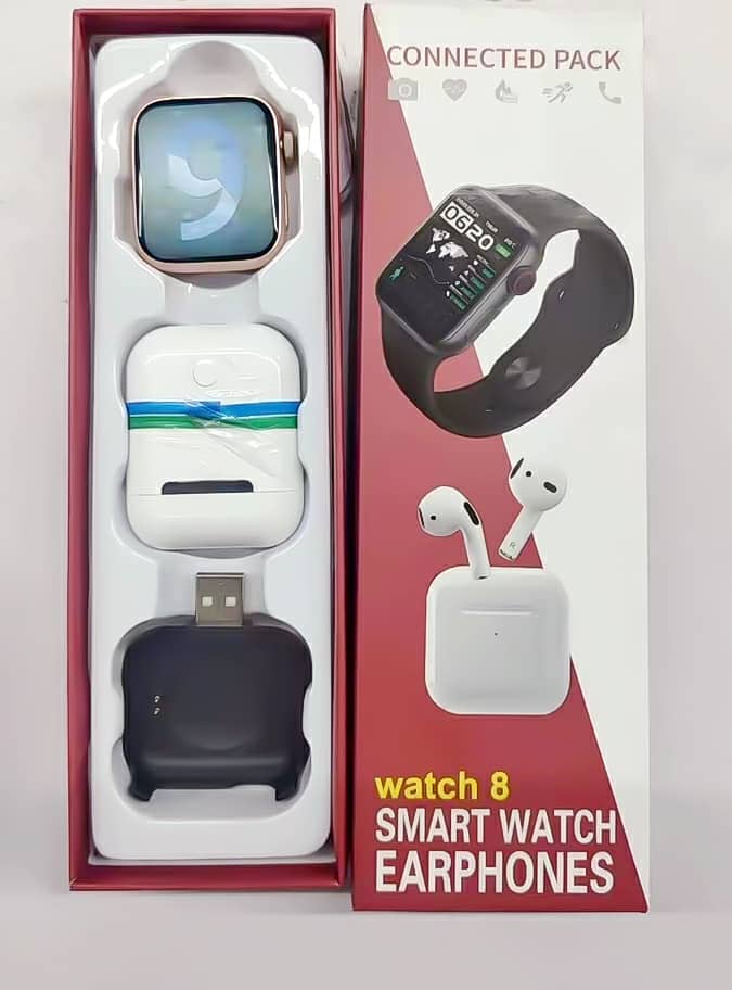 SMART WATCH + HEADPHONES SET Shop kitchen home