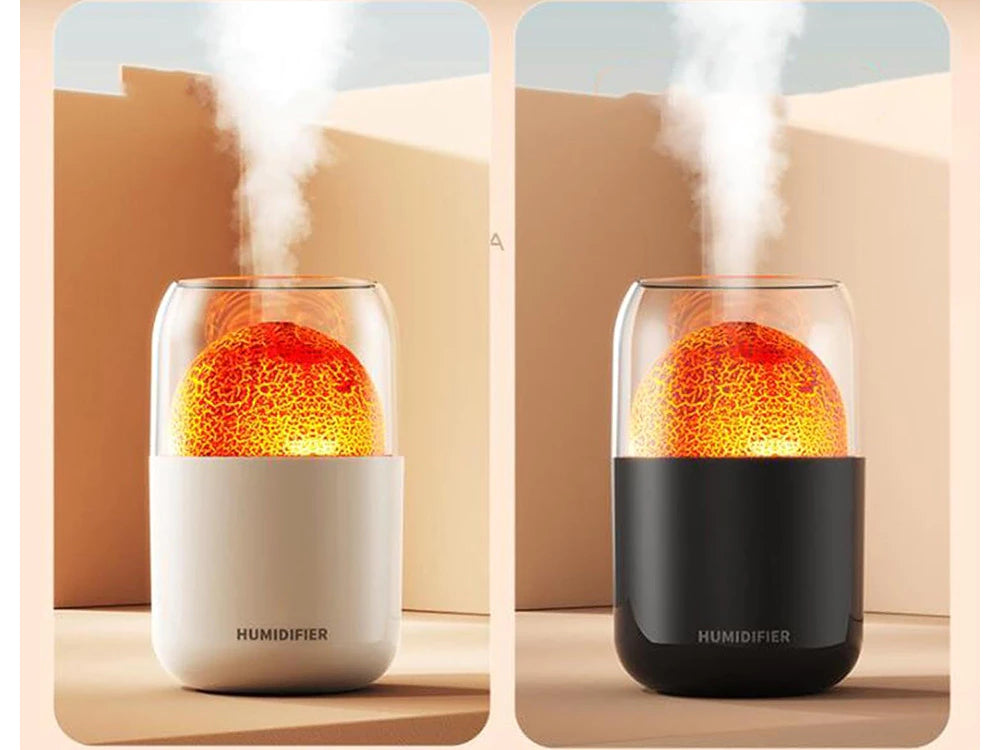 Aromatherapy LED air humidifier diffuser