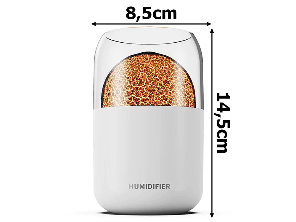 Aromatherapy LED air humidifier diffuser