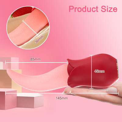 Realistic Licking Tongue Rose Vibrators for Women Shop kitchen home