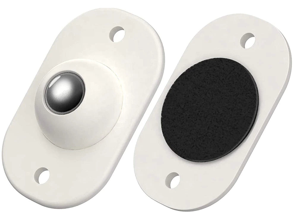 Self-adhesive ball roller furniture wheels, 4 pcs