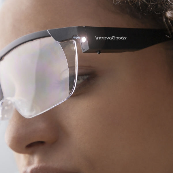 MAGNIFYING GLASSES WITH LED GLASSOINT INNOVAGOODS Shop kitchen home