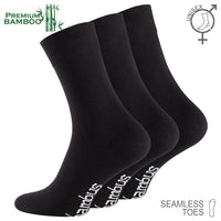 BAMBOO comfort socks in black in a pack of 3 Shop kitchen home