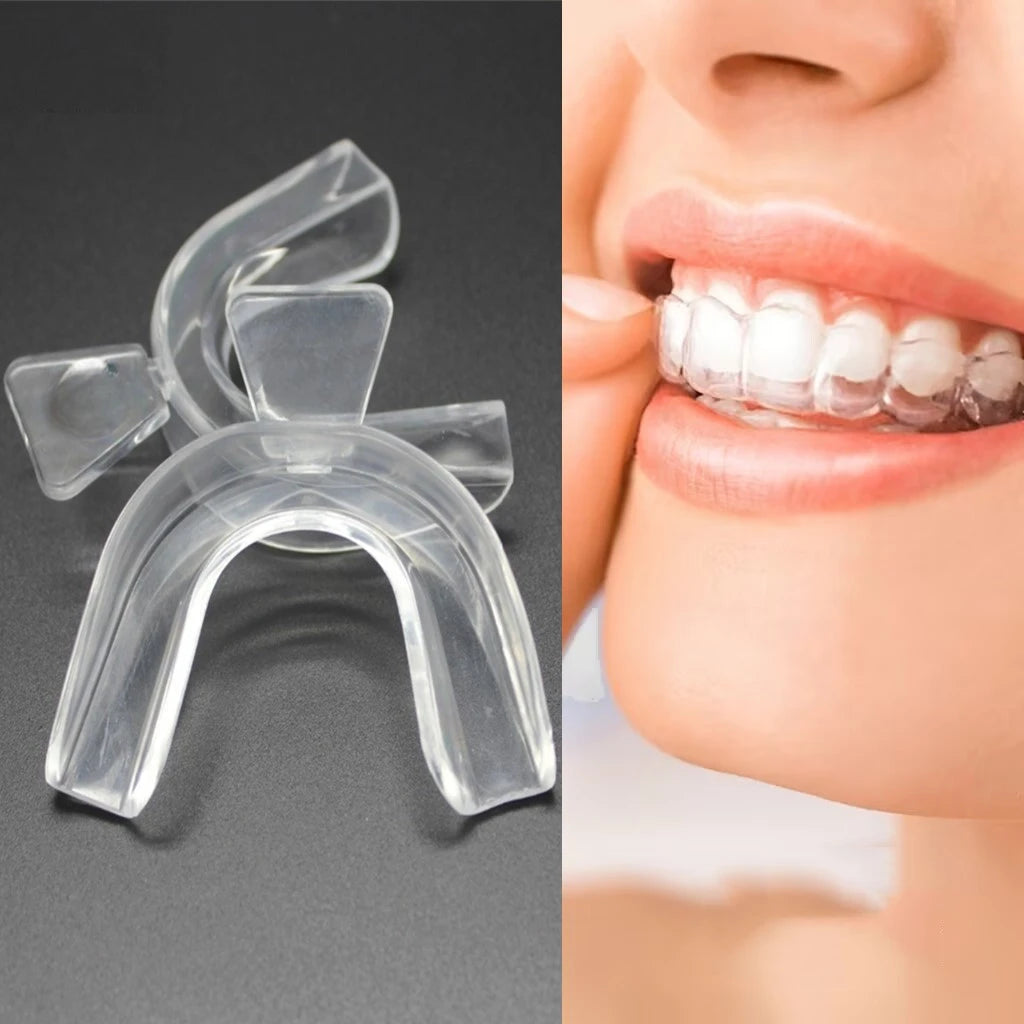 2 pack Clear Silicone Mouth Guard - Fit, Easy to Wear