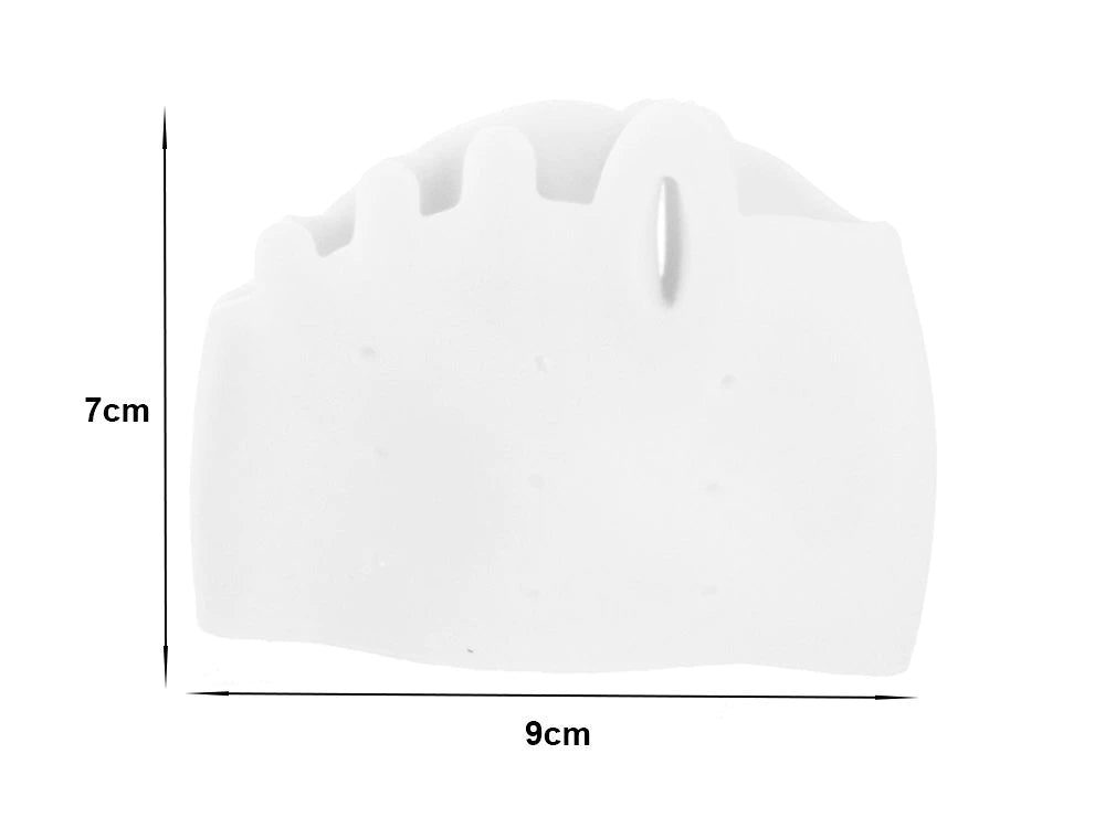 Toe separator, bunion protection, gel wedge