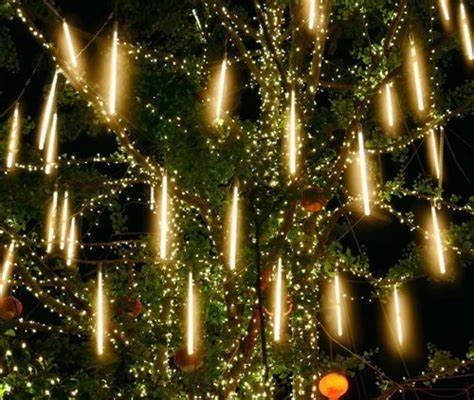 Lamps 36LED - meteors 50cm-8 pcs - warm white 7V Shop kitchen home