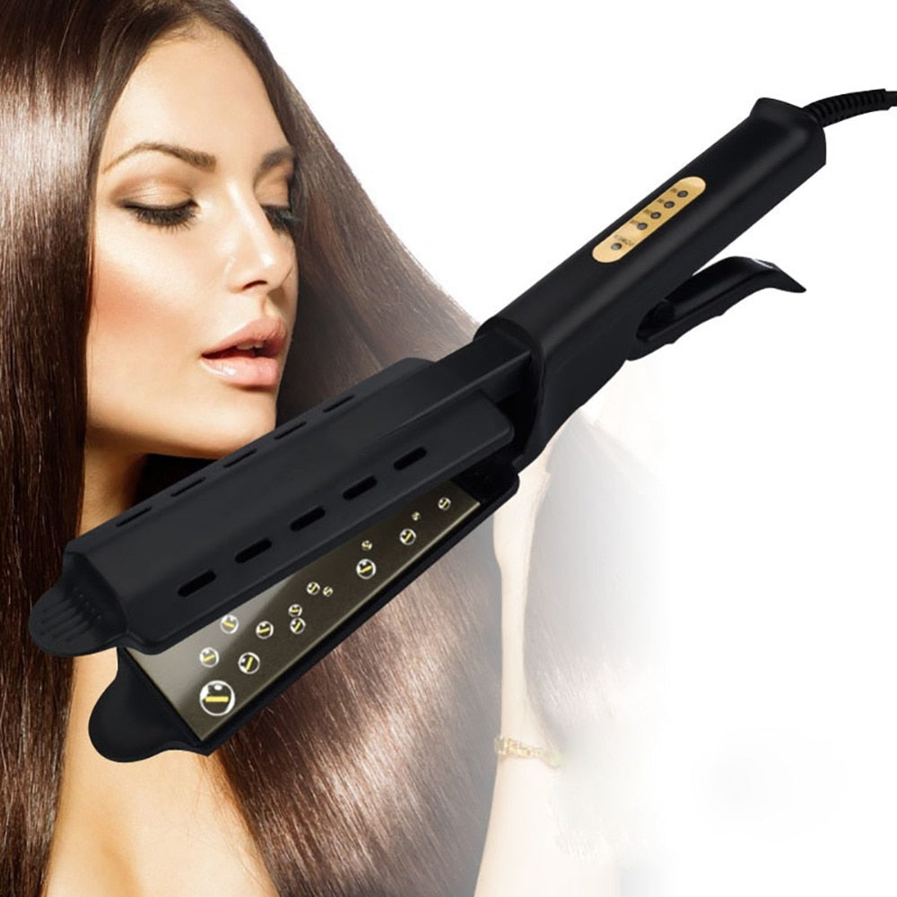 Ceramic Tourmaline Ionic Flat Iron Hair Straightener Shop kitchen home