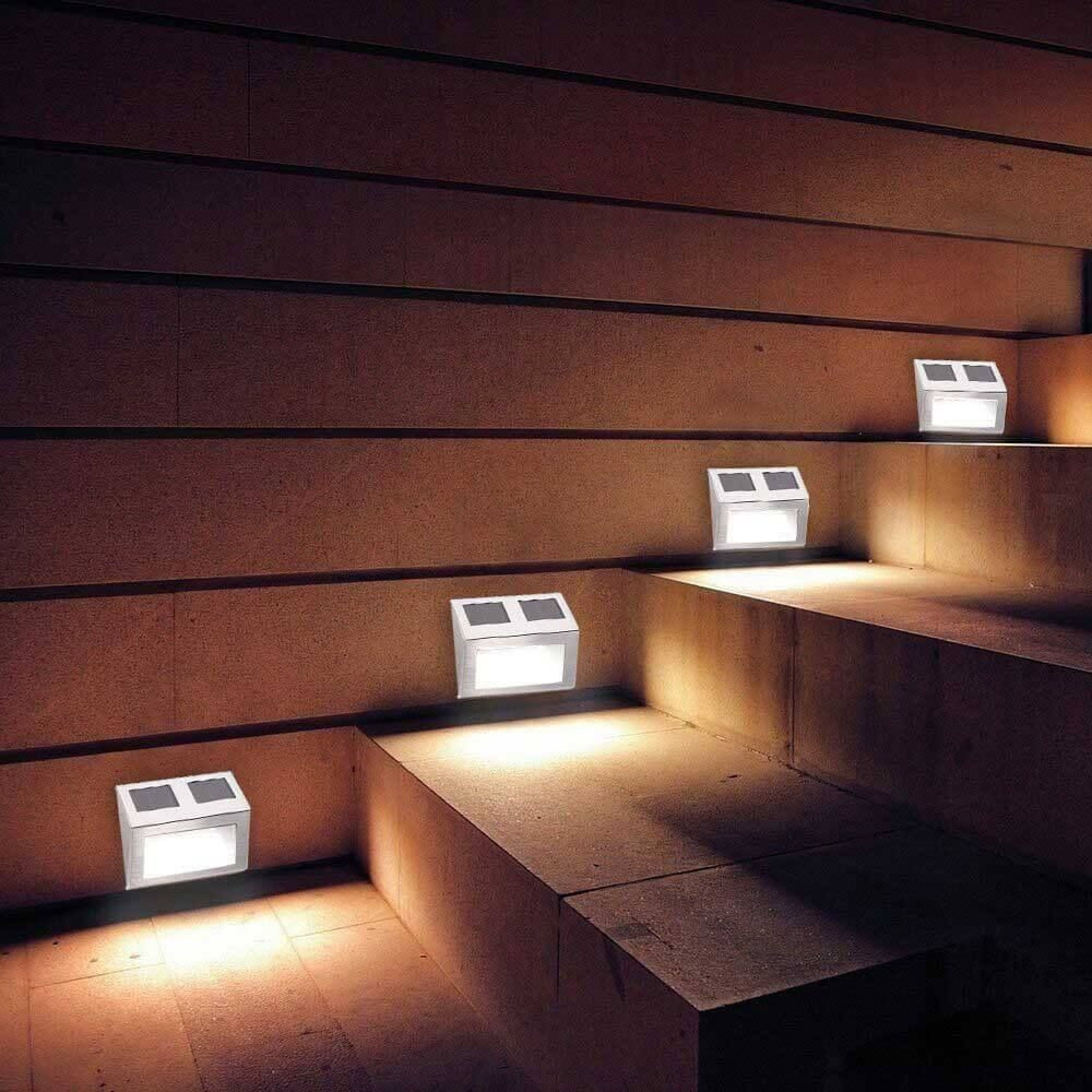 4 wall-mounted outdoor solar lamps Shop kitchen home