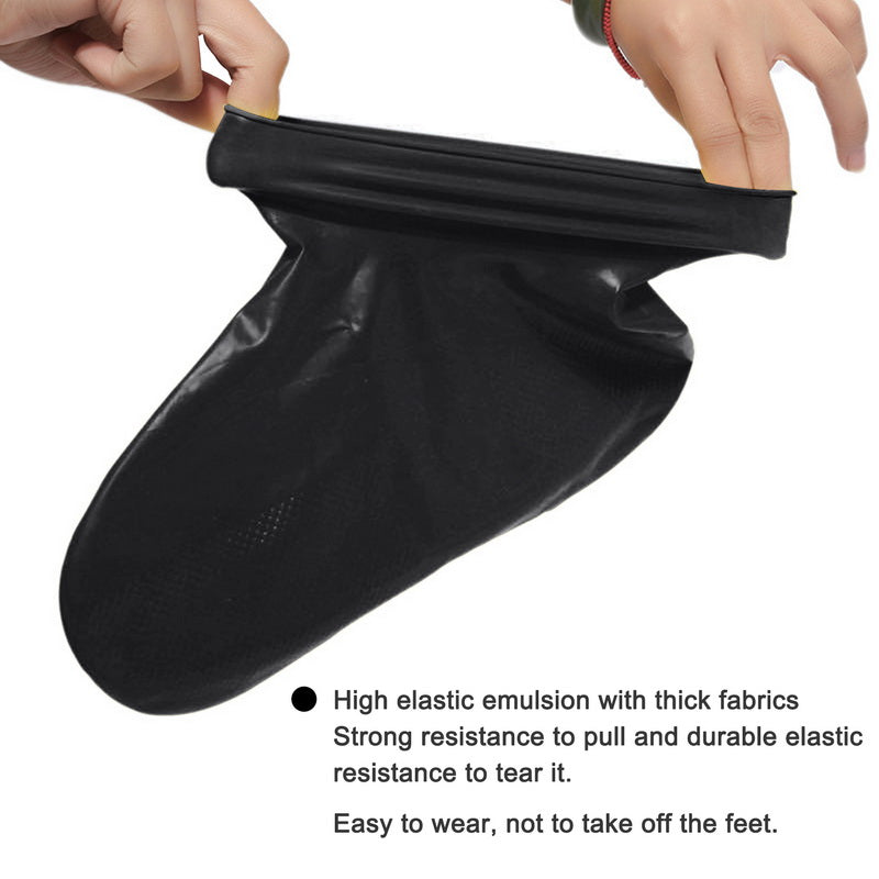 Waterproof Shoe Covers Silicone Anti-Slip Rain Boots Unisex