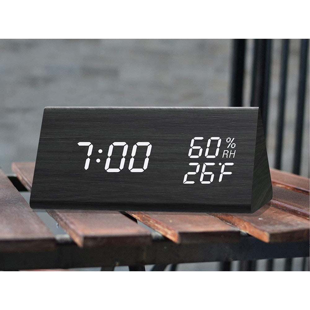 Electronic alarm clock thermometer hygrometer Shop kitchen home