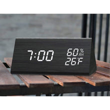 Electronic alarm clock thermometer hygrometer