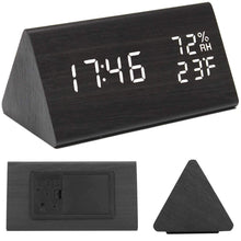 Electronic alarm clock thermometer hygrometer