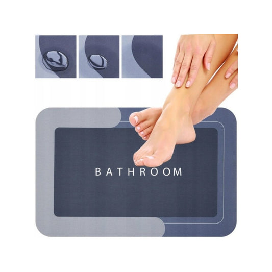 QUICK-DRYING BATHROOM MAT, ABSORBENT TOILET CARPET