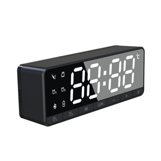 Bluetooth Digital Alarm Clock - Black