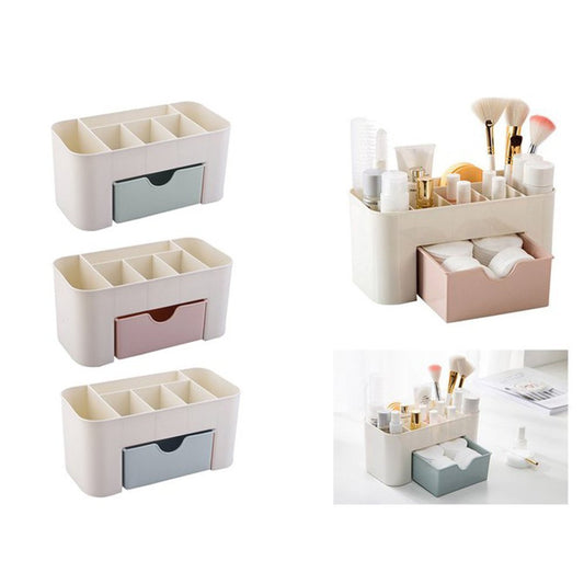 Organizer box for cosmetics, jewelry, watches