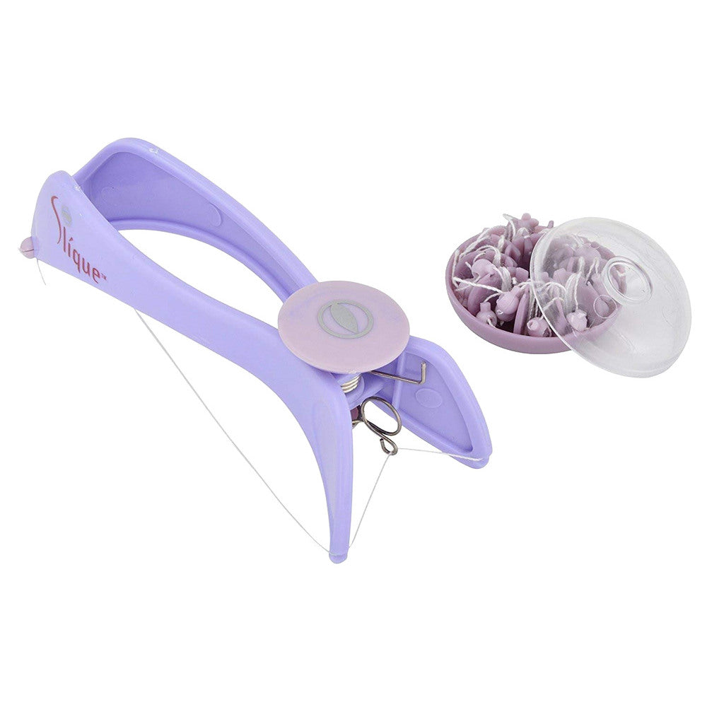 Hair epilator with facial hair removal