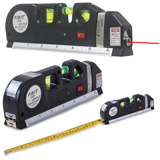 Laser level with measure 250cm measure laser inche Shop kitchen home