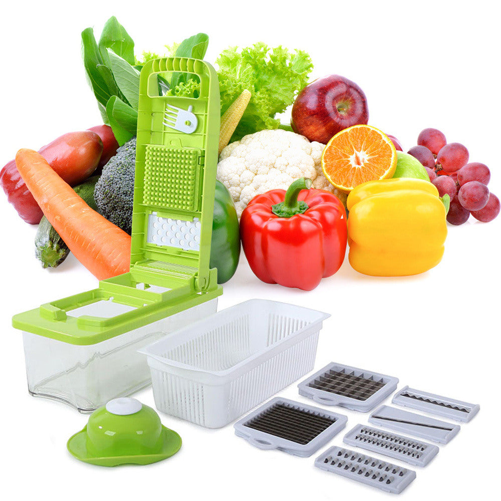 Slicer and grater for vegetables and fruits