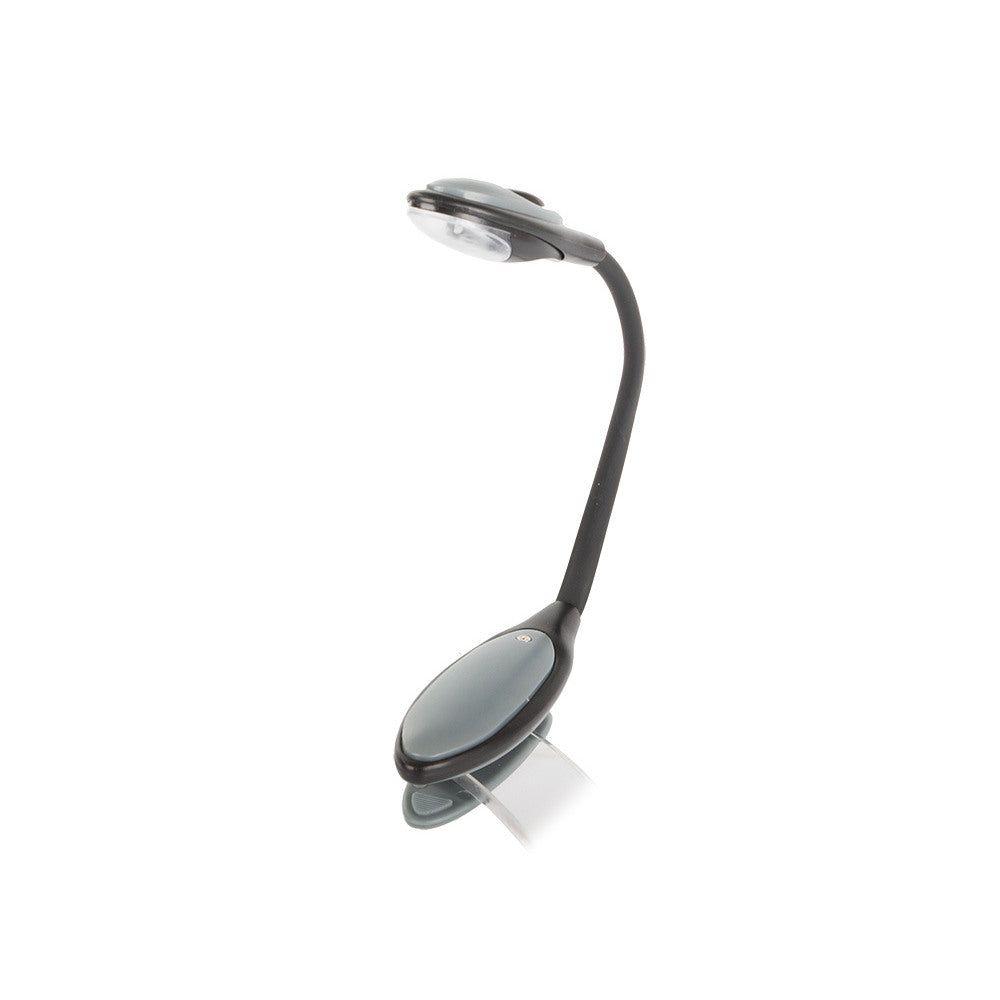 LED clip lamp for reading books flexible