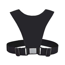 Running vest with reflective sports bag