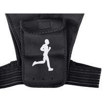 Running vest with reflective sports bag