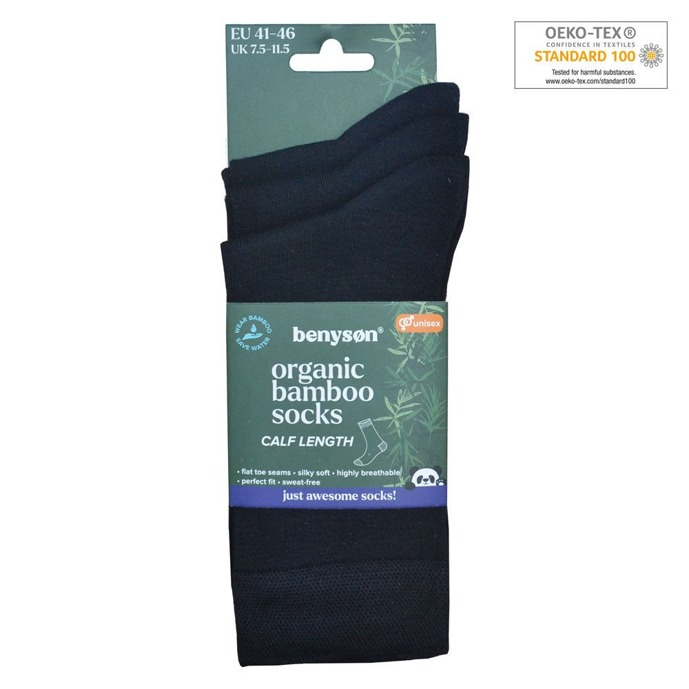 3-Pack Seamless Bamboo Socks BENY Unisex