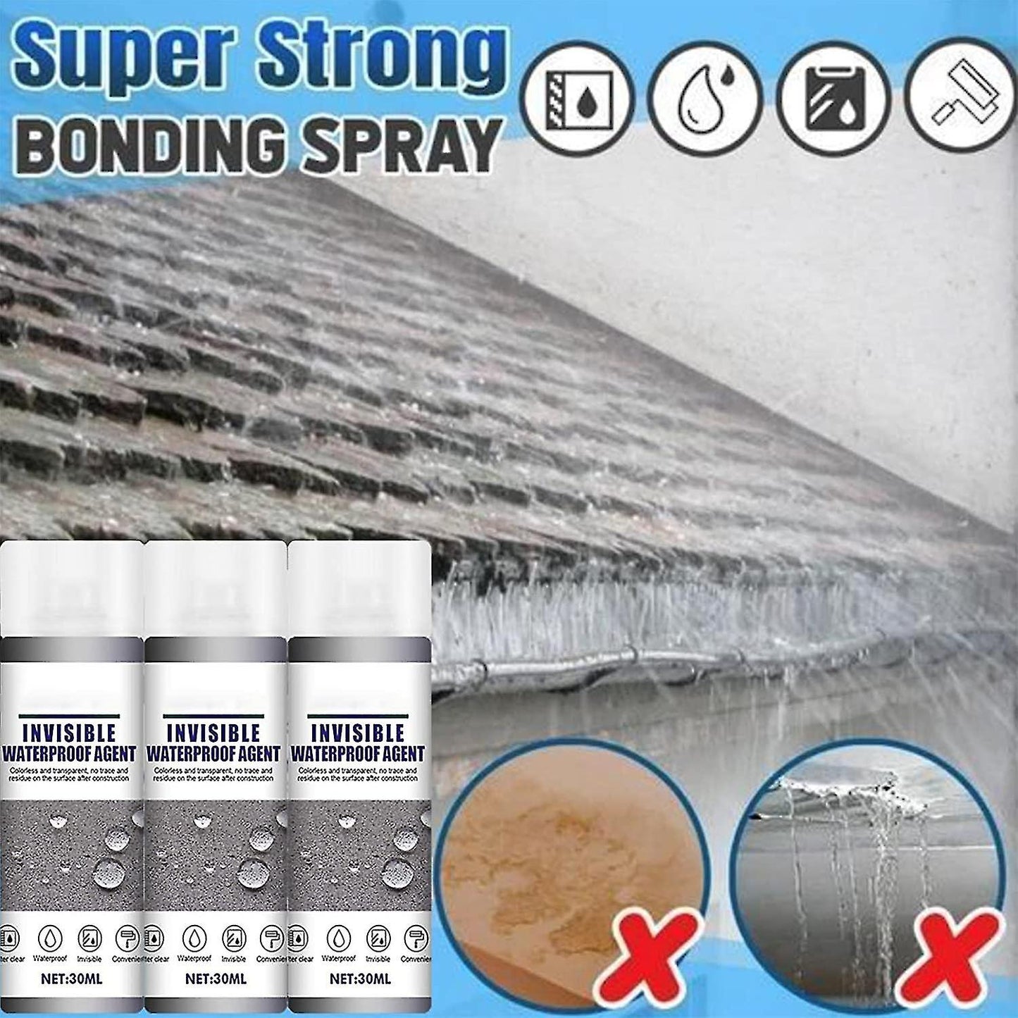 LIQUID SEALING SPRAY, INVISIBLE Shop kitchen home