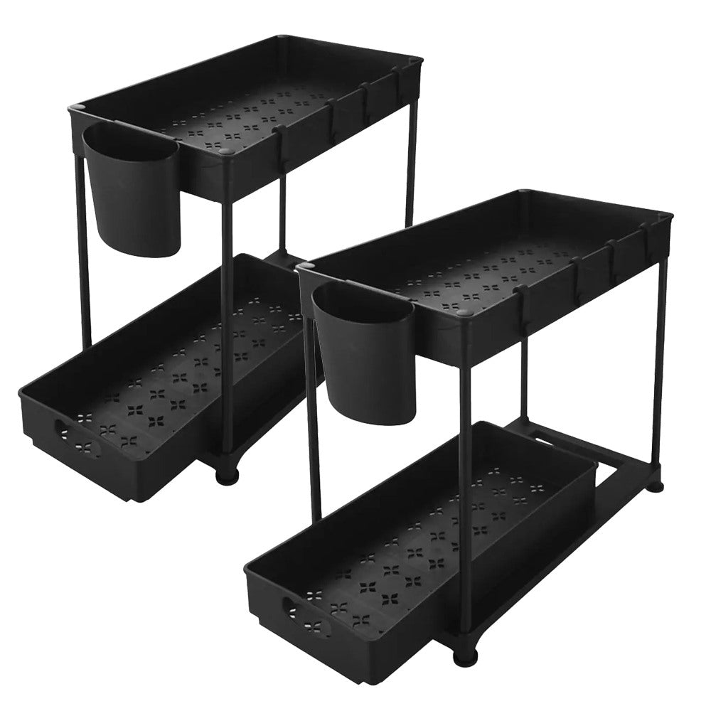 2-level organizer stand that can be placed under tabel