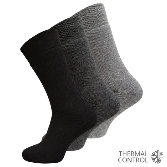 Men's full terry THERMO socks with a soft wais Shop kitchen home