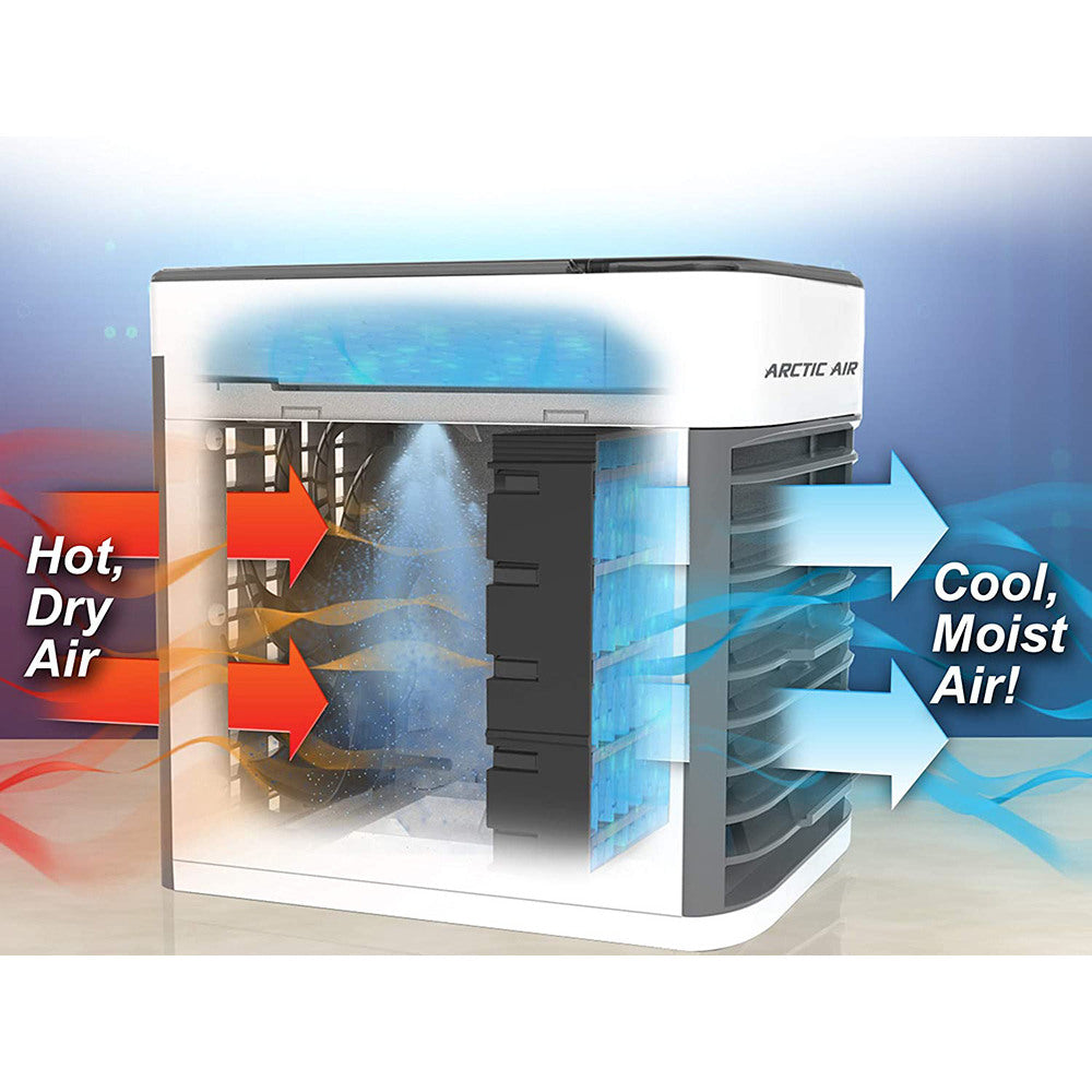 Portable air conditioner arctic air cooler led 3in