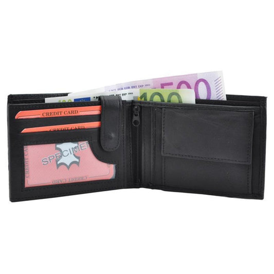 RFID Protect - Purse Nappa leather wallet