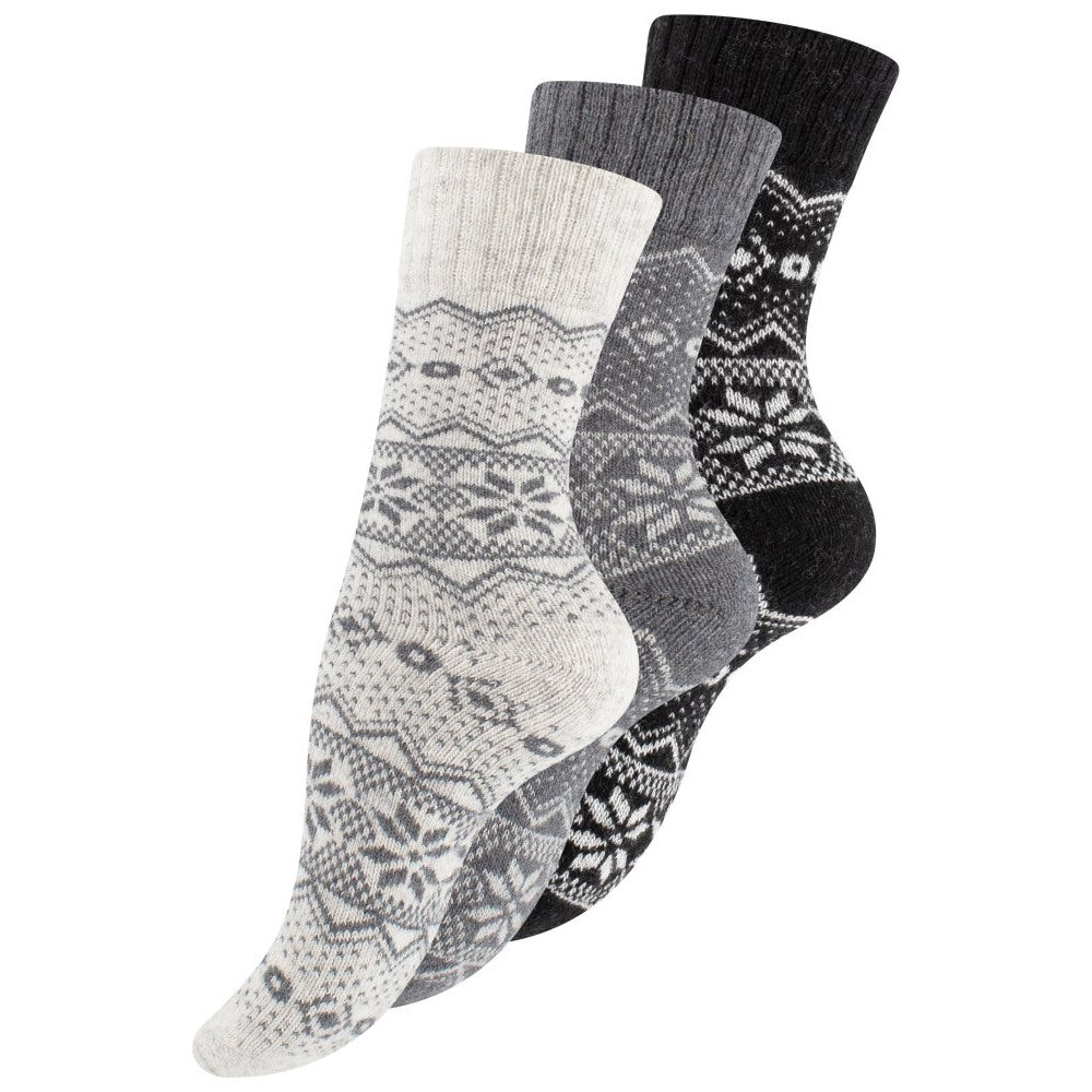 Colorful Norwegian knitted socks "HYGGE" with wool Shop kitchen home