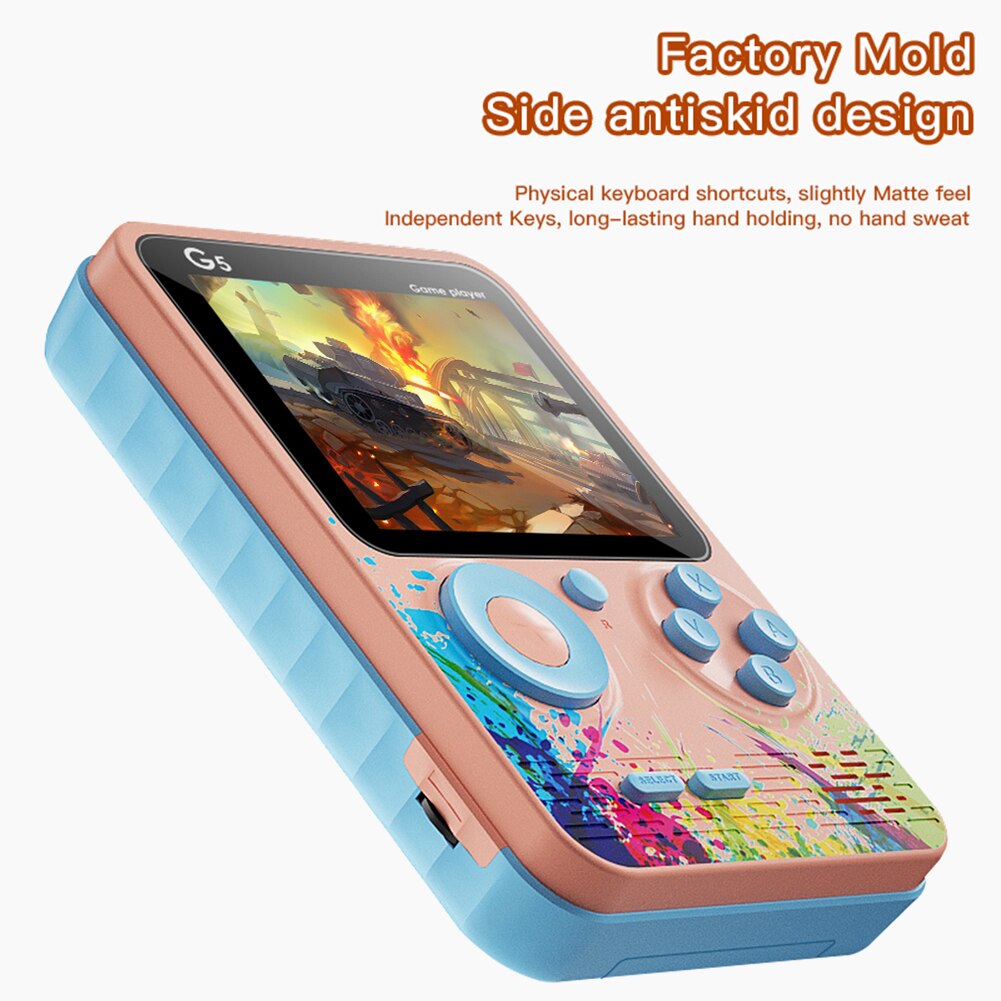 G5 USB Mini Retro Video Gaming Console Handheld Portable Built-in 500 Classic Games Shop kitchen home