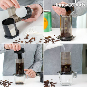 InnovaGoods Hand Press Cafetiere
