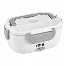 Lunch box. Electric heated thermos