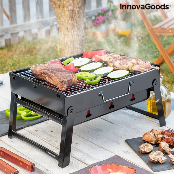 FOLDING PORTABLE BARBECUE FOR USE WITH CHARCOAL BEARBQ INNOVAGOODS Shop kitchen home