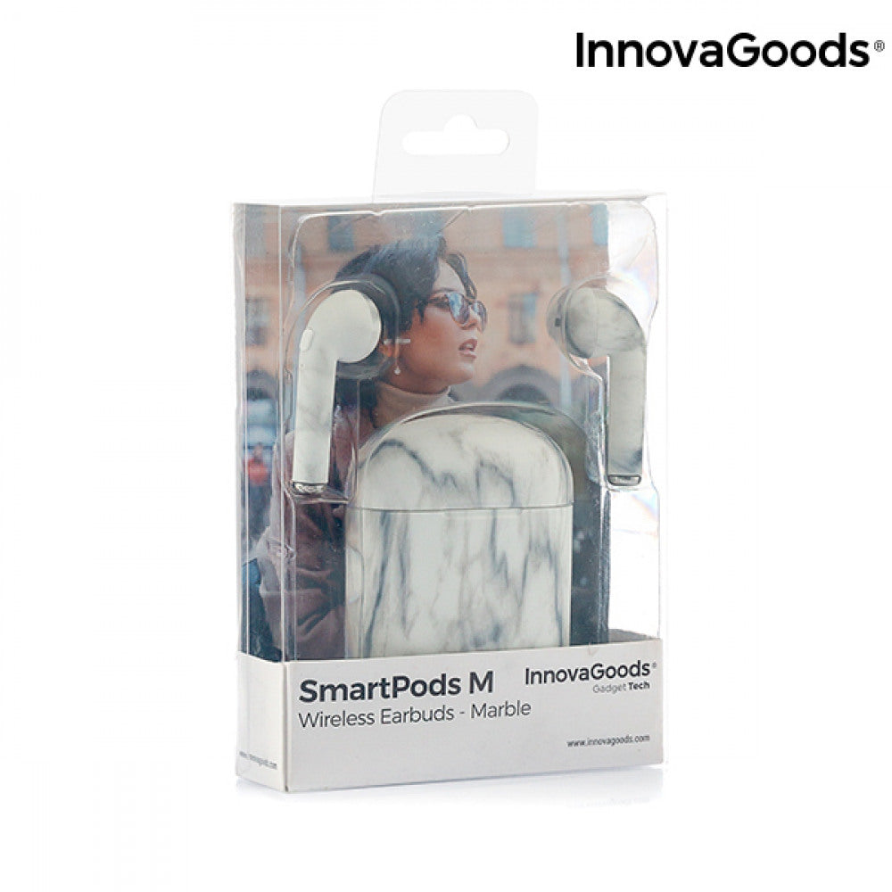 Wireless Headphones Smartpods M Marble InnovaGoods Shop kitchen home