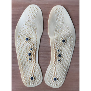 Magnetic insoles for shoes