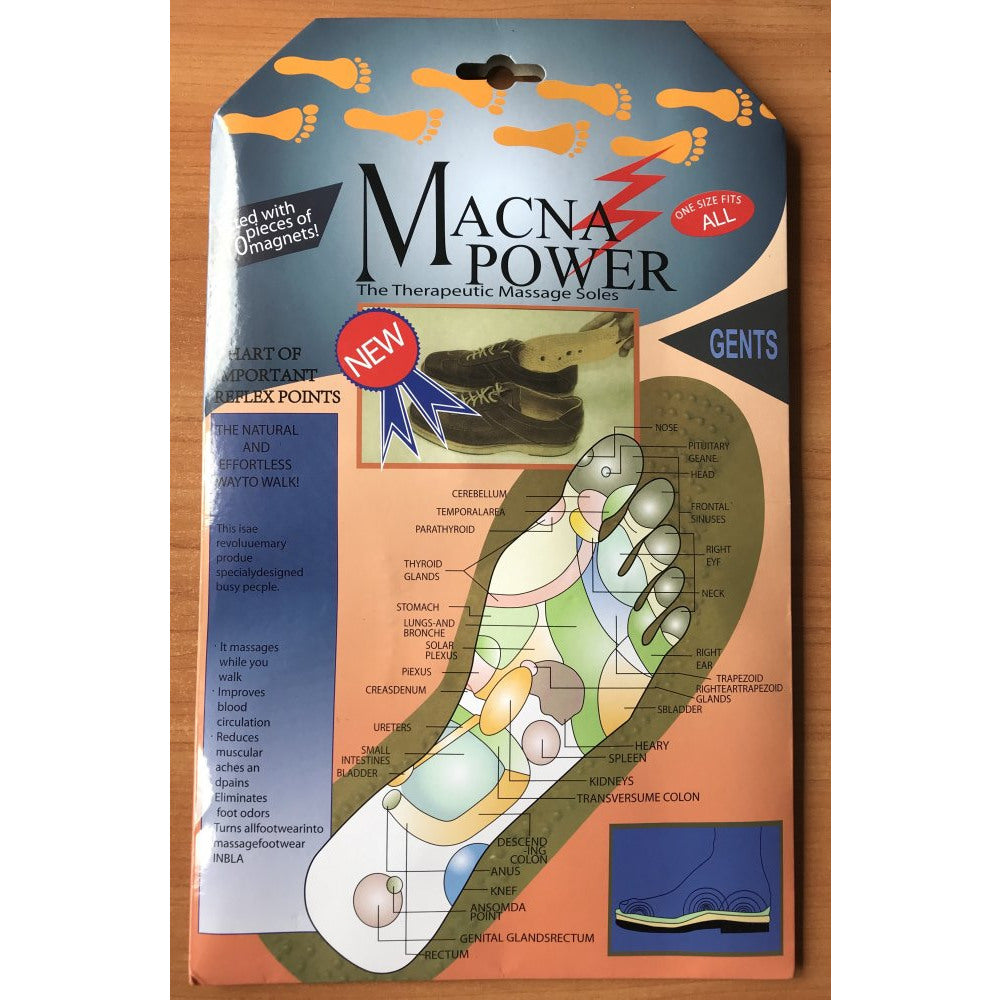 Magnetic insoles for shoes