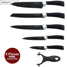 Royalty Line RL-ML5B: Set of 5 Knives