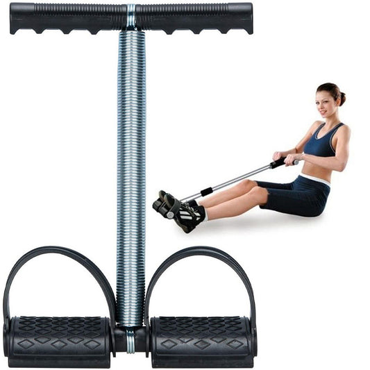 Leg expander for abdominal thigh fitness exercises