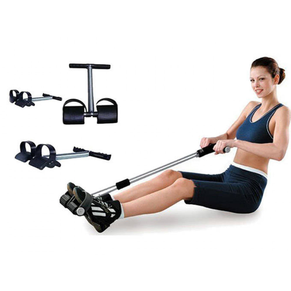 Leg expander for abdominal thigh fitness exercises