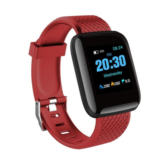 Sport Smart Watch Men Women 116 Plus Smartwatch Waterproof Fitness Tracker