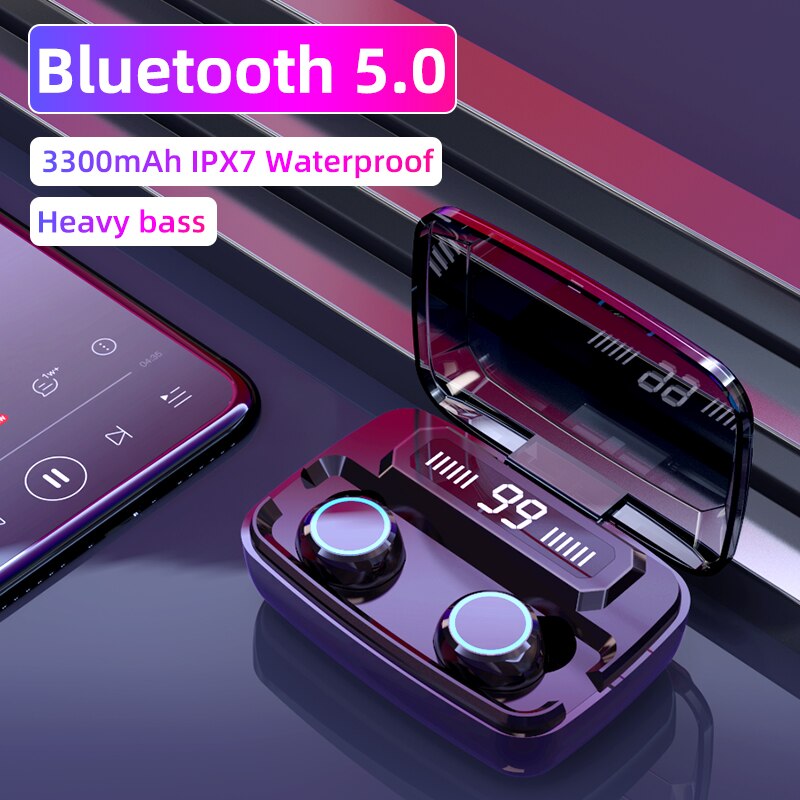 Wireless Headphones M11 TWS Bluetooth 5.0