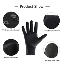 Windproof Thermal Touchscreen Gloves Men Women Antiskid