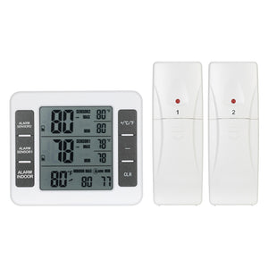 Weather Station+ Wireless Transmitter with C/F Max Min Value Display