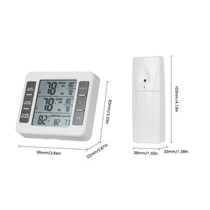 Weather Station+ Wireless Transmitter with C/F Max Min Value Display