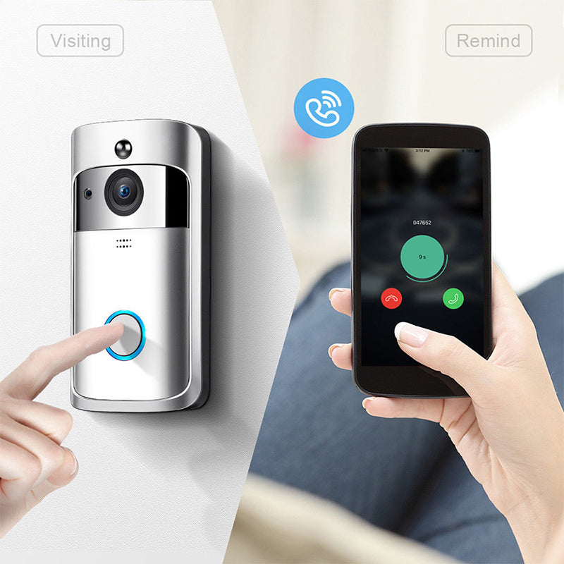 Wireless WiFi Doorbell Video Door Intercom Smart Home