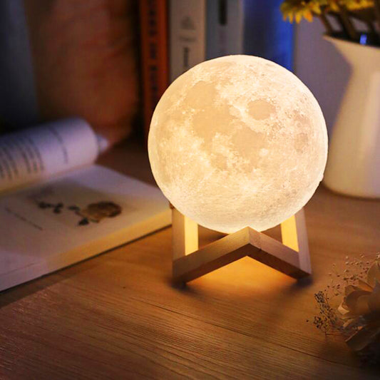 Usb Lamp 3d Printing Moon Lamp Luminaria USB shop kitchen home